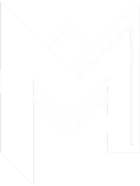 Magsayo company white logo with geometric shapes